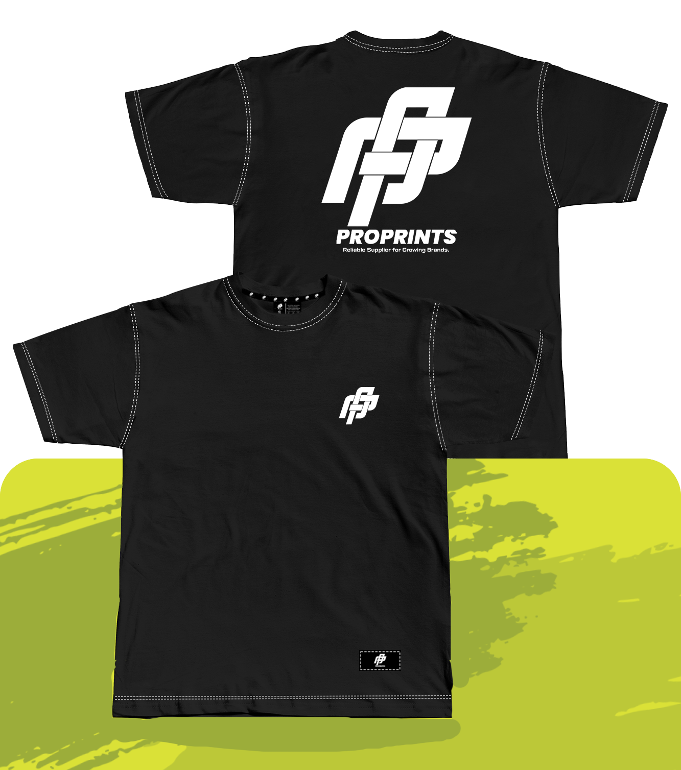 Premium Quality Reverse stitch Tees Package